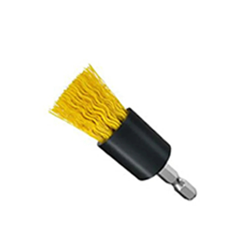 Drill Brush Attachment Set 15pcs Power Scrubber Cleaning Kit with Extension Rod - 15 Pcs