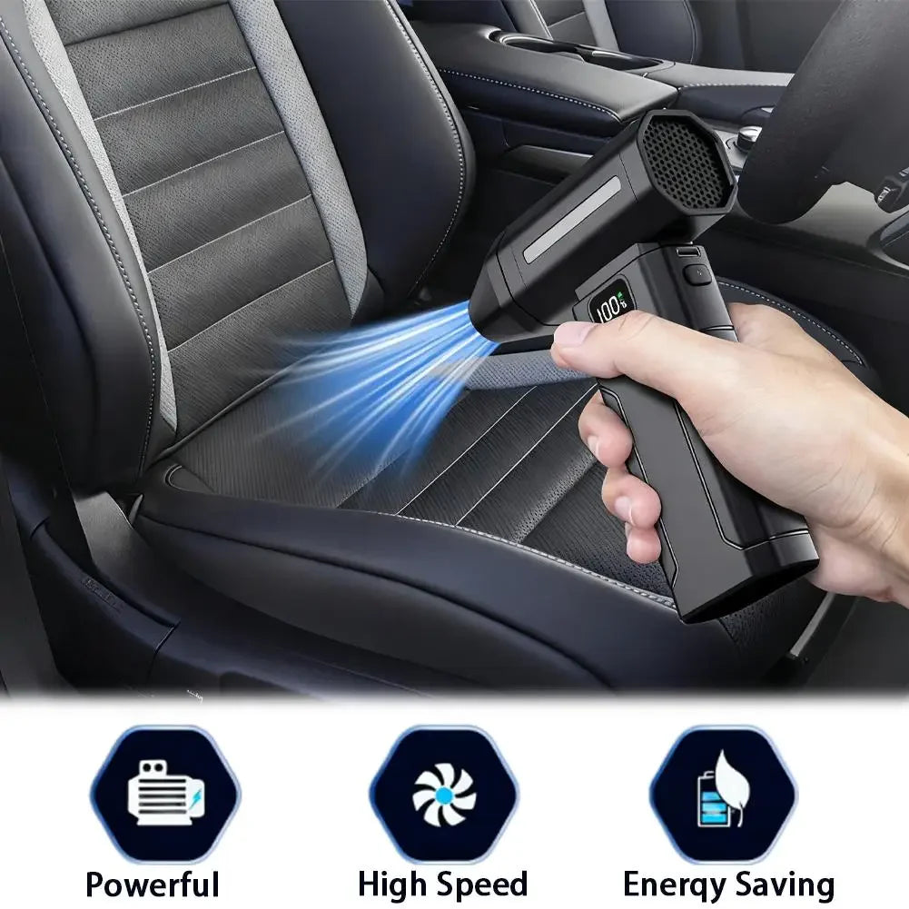 Air Blower 150000RPM Rechargeable Brushless Portable Dust Cleaning Tool with Battery