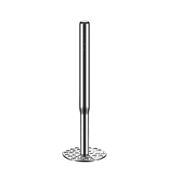 304 Stainless Steel Potato Masher Heavy Duty Vegetable and Fruit Masher Kitchen Food Crusher – Large