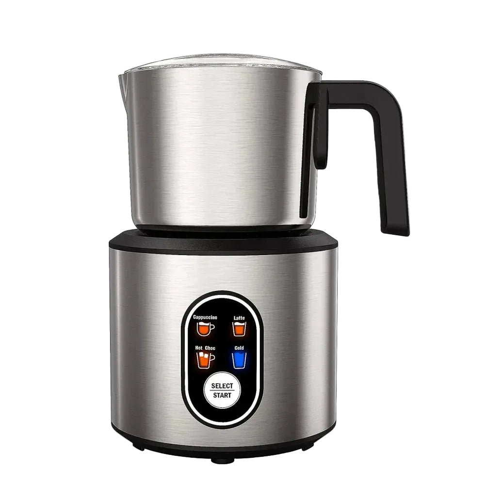 Automatic Milk Frother 4 in 1 Electric 350ml Stainless Steel Hot and Cold Foam Maker
