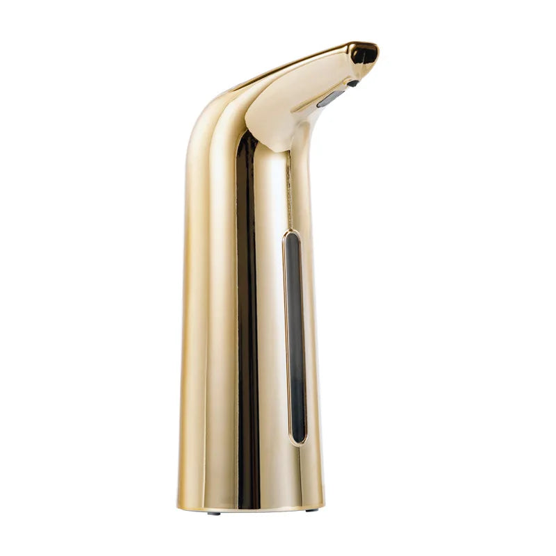 400ml Automatic Soap Dispenser Touchless Infrared Sensor Hands Free Liquid Sanitiser Dispenser – Gold