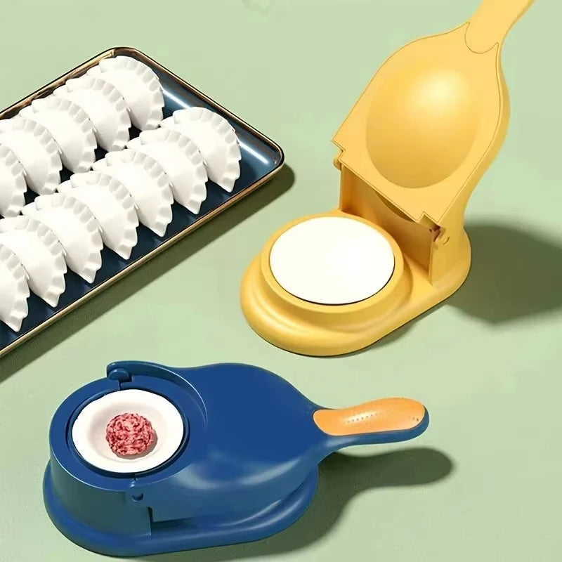Dumpling Maker 125g Pressing Mould - Blue