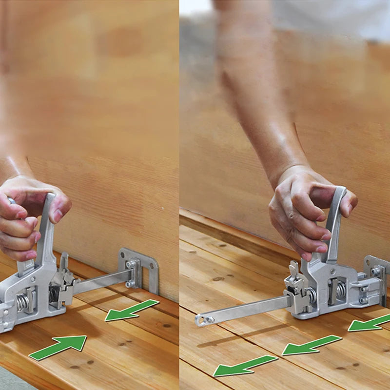 2PCS 12 Inch Labor Saving Arm Jack 0-145mm Height Adjuster Multi-Function Cabinet and Drywall Lift