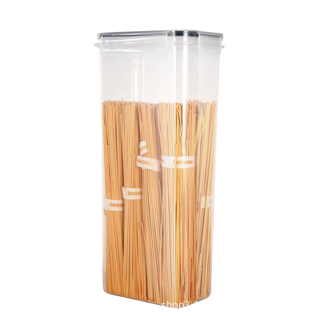 7-Piece Airtight Food Storage Container Set with Multiple Sizes and Label Stickers
