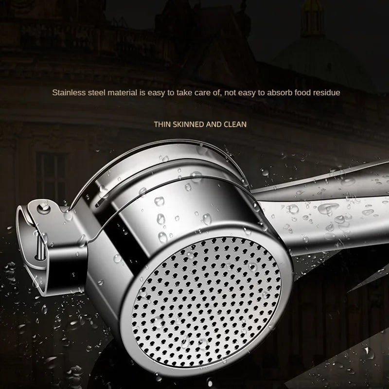 Manual Juicer Squeezer 304 Stainless Steel Large Capacity Citrus Fruit Press Potato Garlic Masher