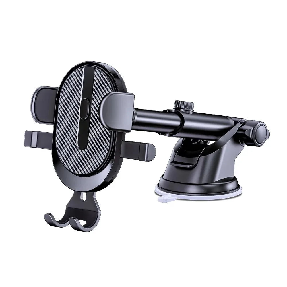 Phone Holder Adjustable Suction Cup Mount Foldable Extendable Viewing Stand Dashboard