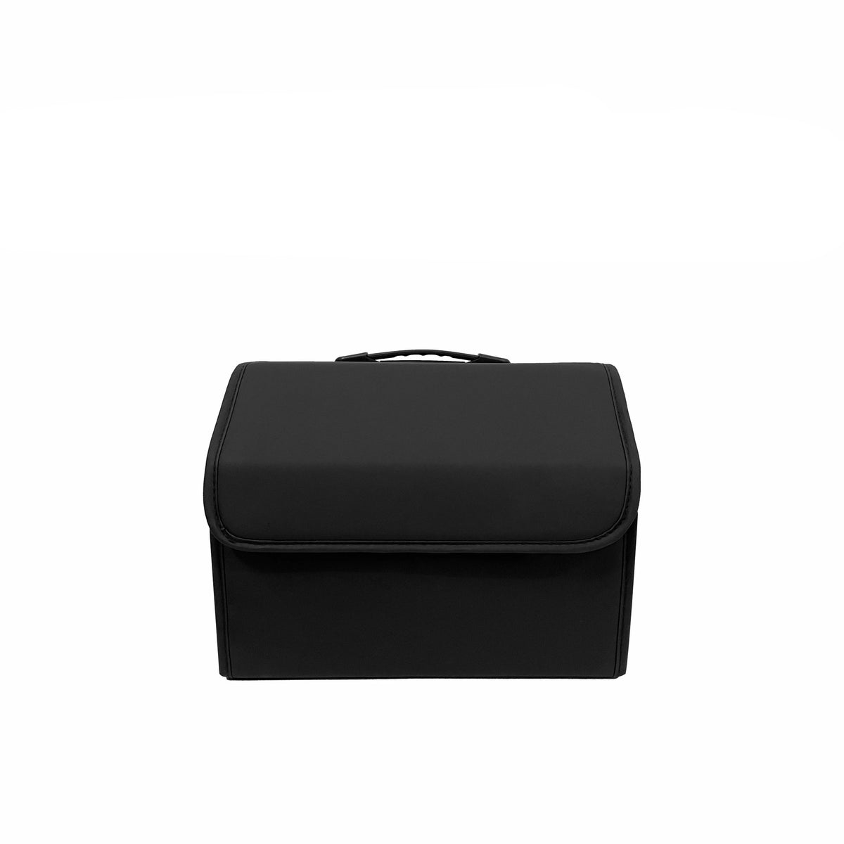 Car Trunk Organizer PU Leather Foldable Storage Bag Auto Boot Box - Medium