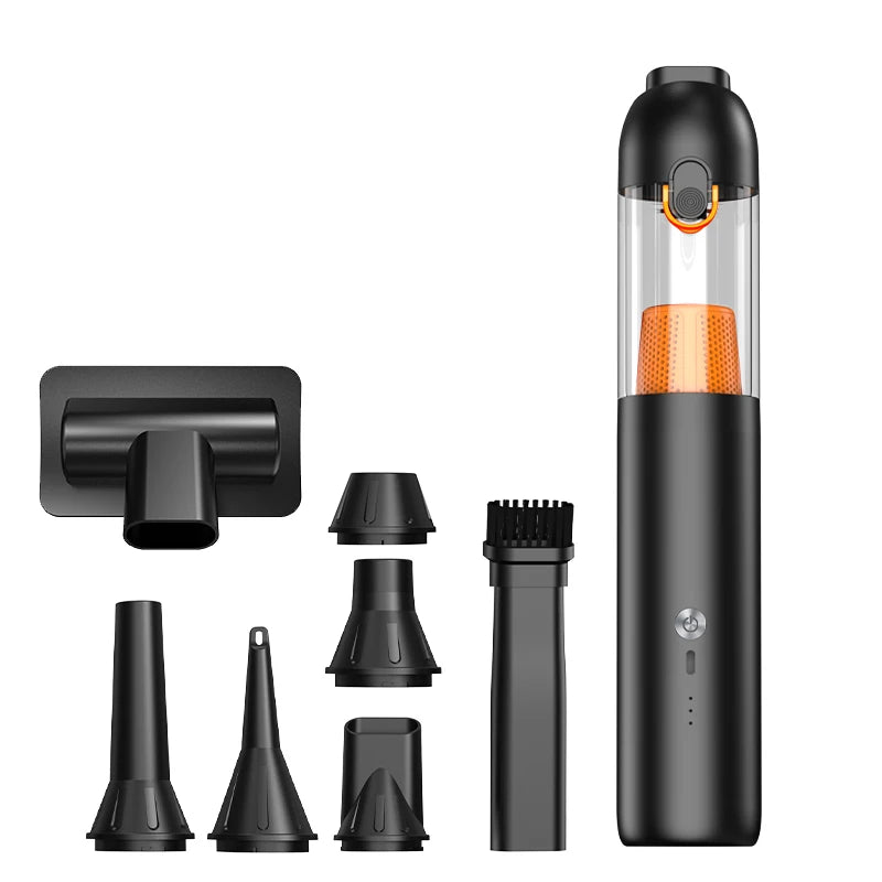 Vacuum Cleaner 300mm Cordless Rechargeable Handheld Dust Removal Tool for Car and Computer