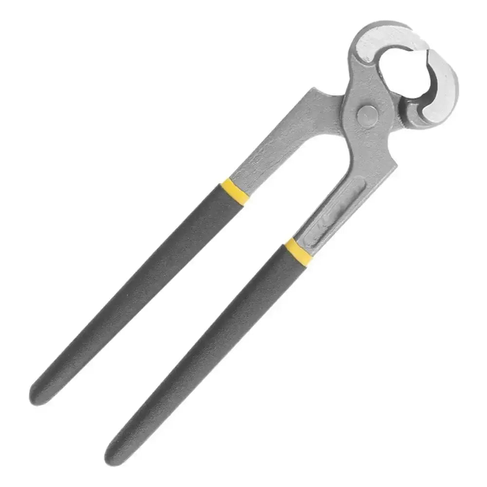 10 Inch Flat Nose End Cutting Pliers High Carbon Steel Non-Slip Grip Repair and Cutting Tool