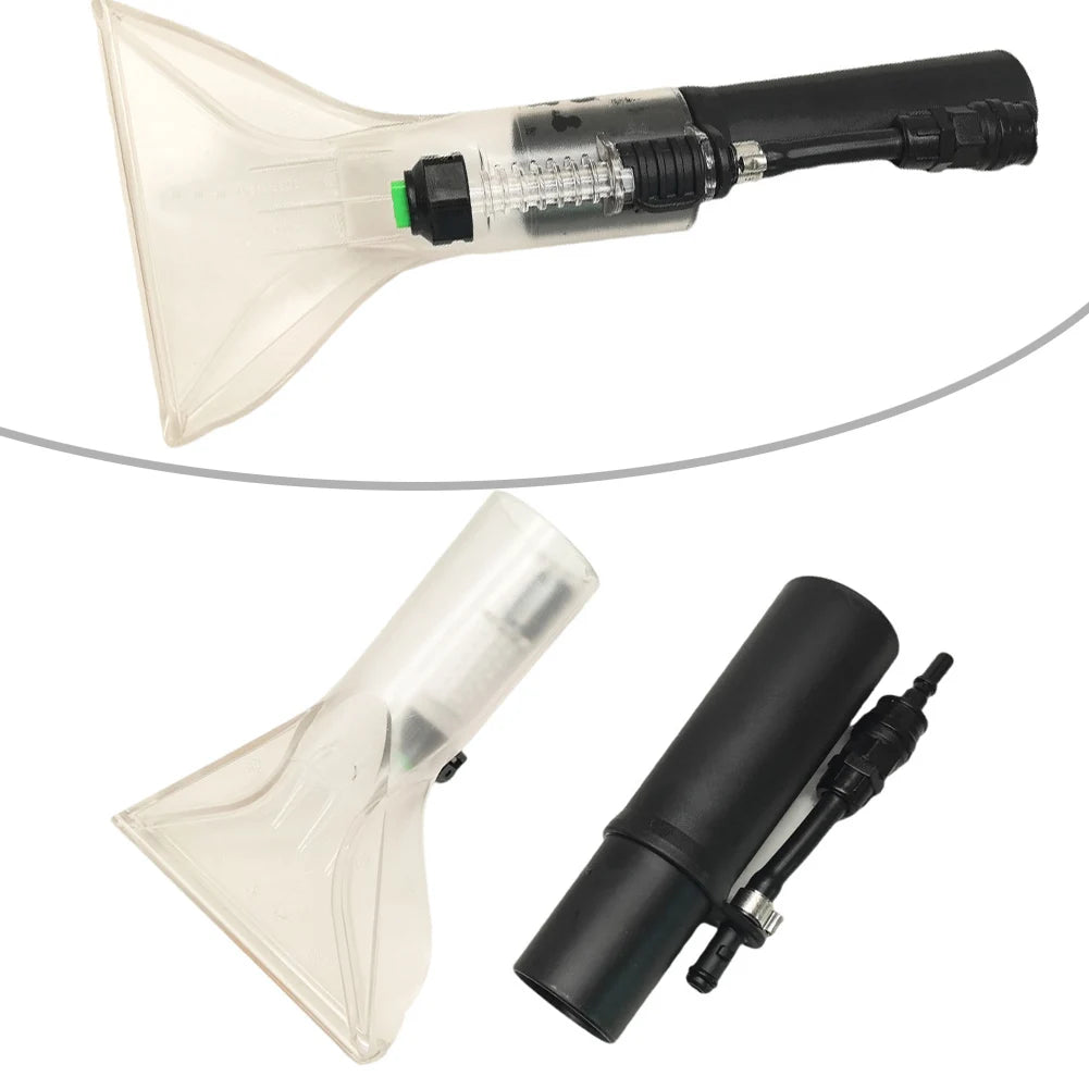 Upholstery Cleaning Nozzle Attachment for Vacuum Cleaner Deep Cleaning Hand Tool Black and White