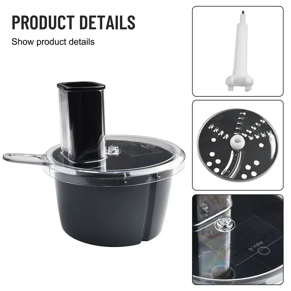 Vegetable Cutter Attachment for Thermomix TM5 TM6 Food Processor Slicing Container Kit