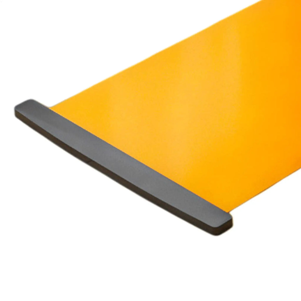 Slide Board Fitness Training Mat 200x50cm Non Slip Glide Board Core Leg Exercise Equipment - Orange