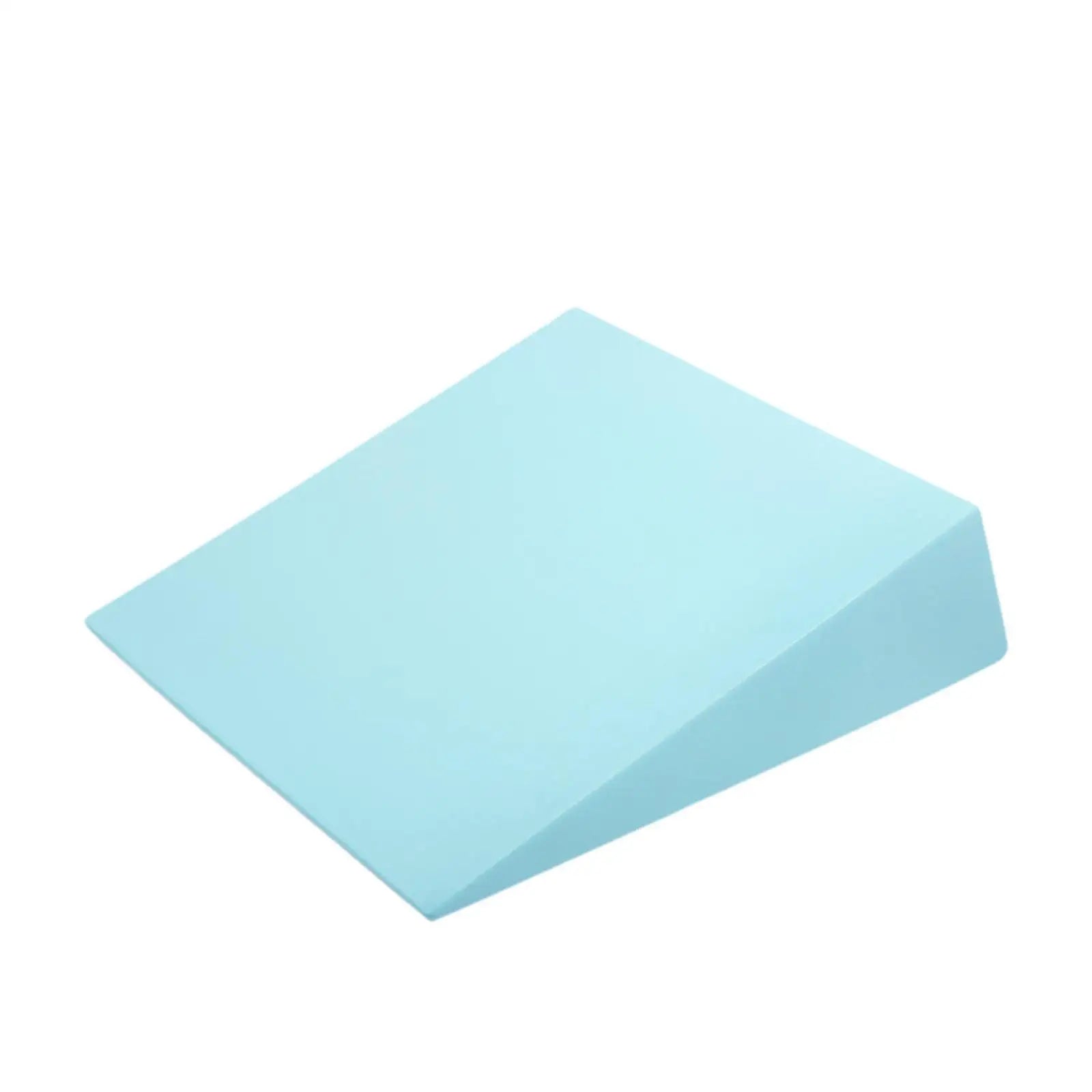 Squat Wedge Block Non Slip EVA Slant Board 32.5x30x9cm Portable Calf Stretch and Balance Trainer - Blue
