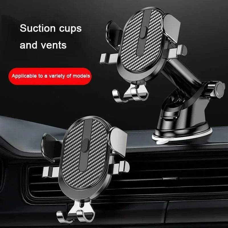 Phone Holder Adjustable Suction Cup Mount Foldable Extendable Viewing Stand Dashboard