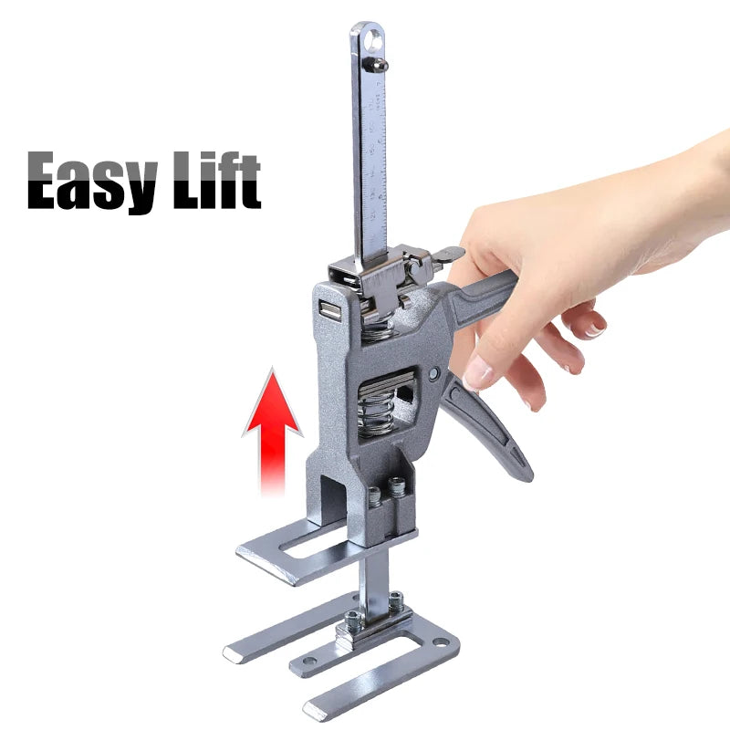 2PCS 12 Inch Labor Saving Arm Jack 0-145mm Height Adjuster Multi-Function Cabinet and Drywall Lift