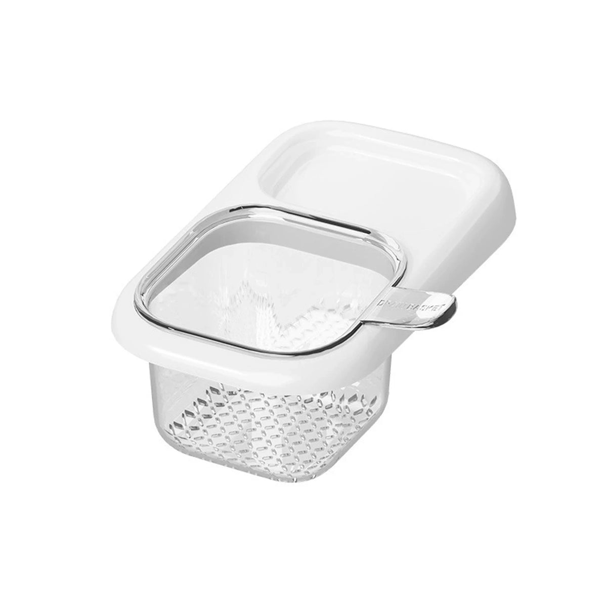 Kitchen Sink Drain Basket 22cm Food Scrap Filter Strainer Storage Basket - White