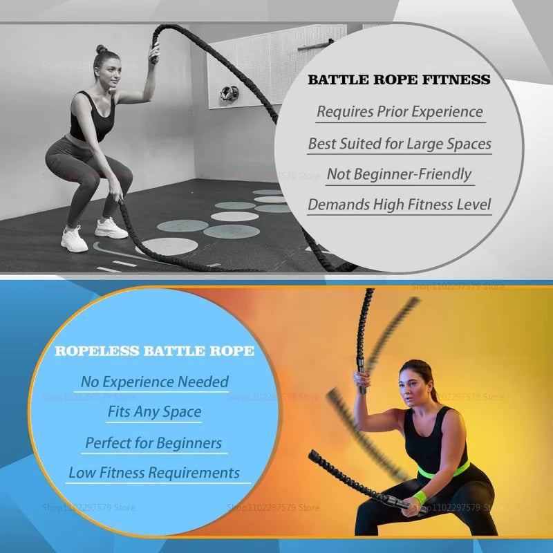 Triceps Strengthener Spring Arm Trainer Set Portable Heavy Duty Hand Grip Exerciser - 2 Pack
