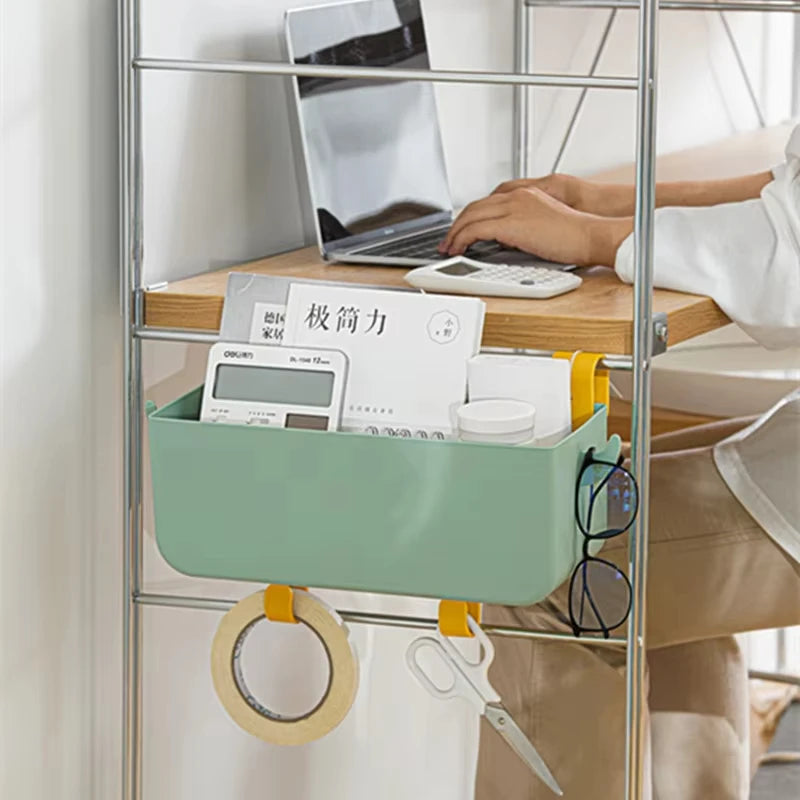 Storage Rack 31cm Hanging Bedside Organizer - White