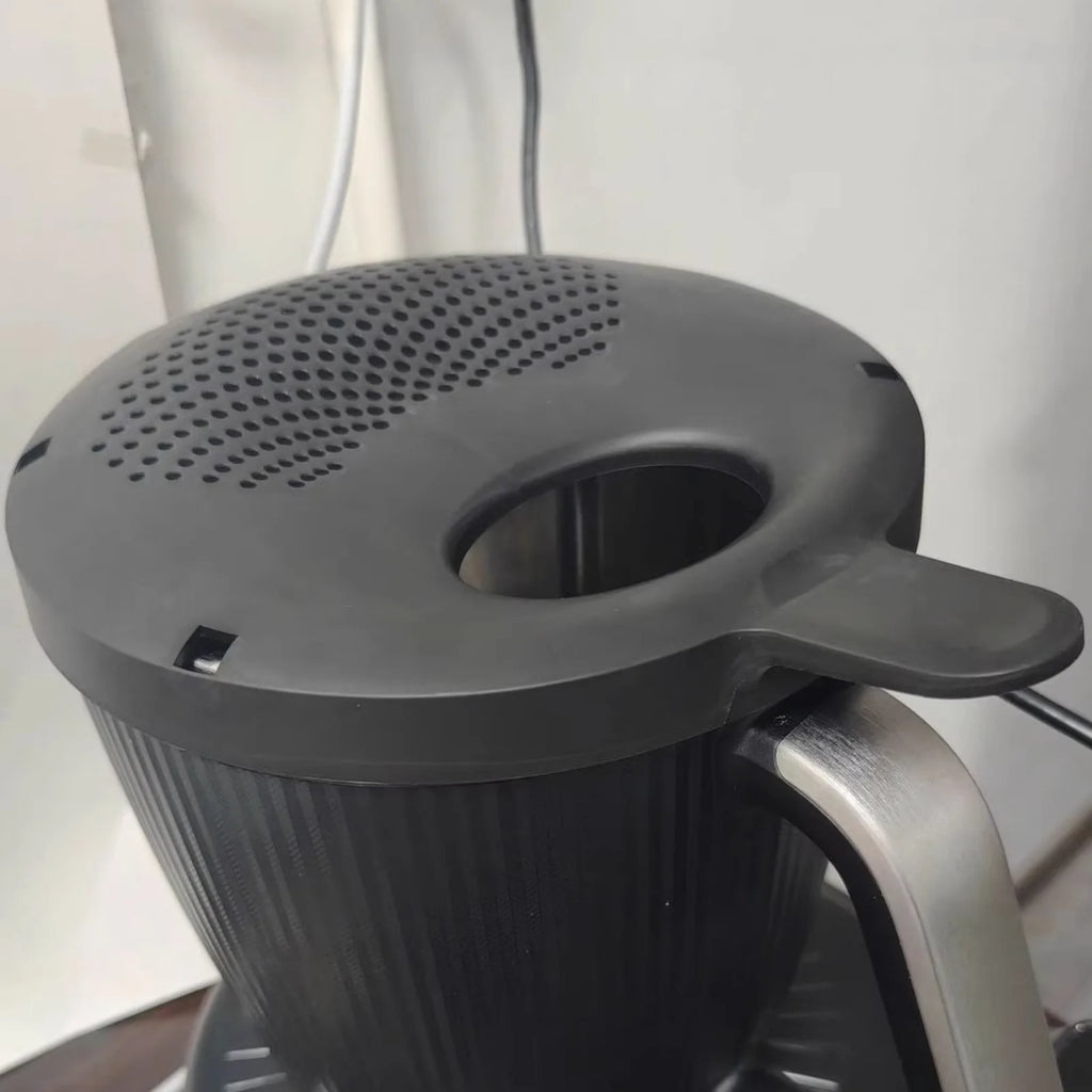 Pouring Strainer for Thermomix TM7 Pasta Strainer Filter Drain Cover Kitchen Pouring Aid – Black