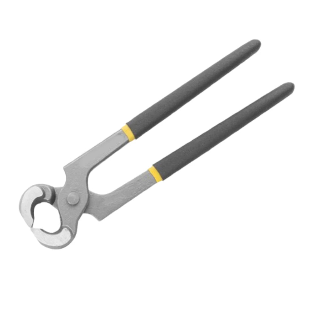 10 Inch Flat Nose End Cutting Pliers High Carbon Steel Non-Slip Grip Repair and Cutting Tool