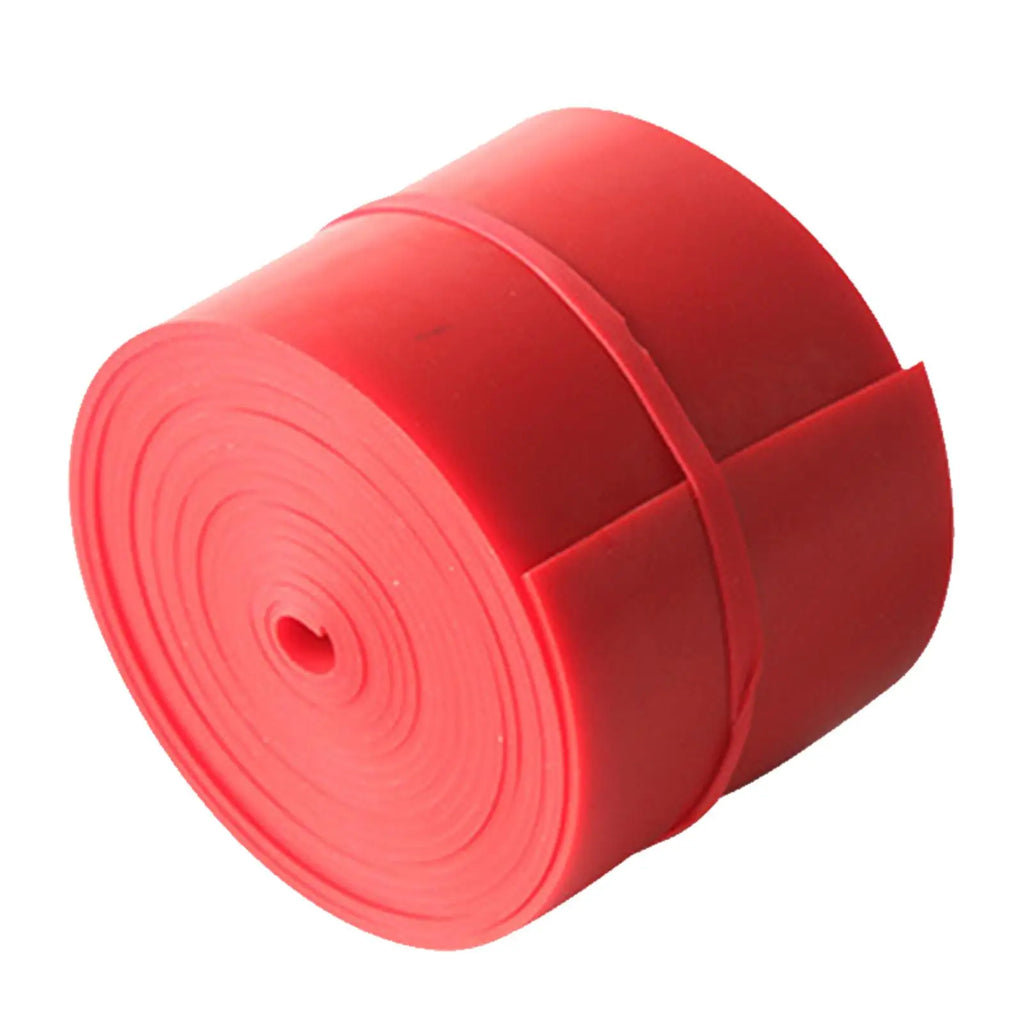 Muscle Compression Floss Band Elastic Resistance Training Band 208x5x0.13cm Joint Stability Fitness Tool - Red