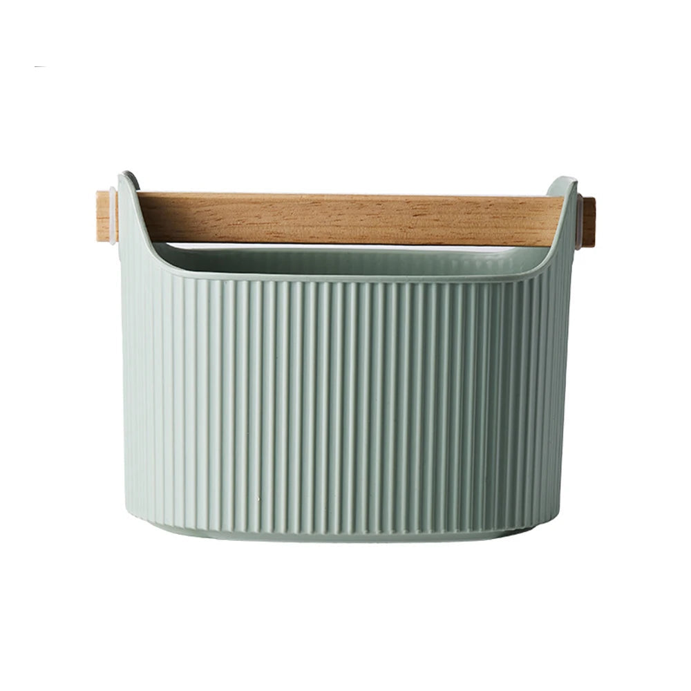 Coffee Knock Box Espresso Coffee Grounds Bucket with Removable Knock Bar and Non-Slip Base – Green