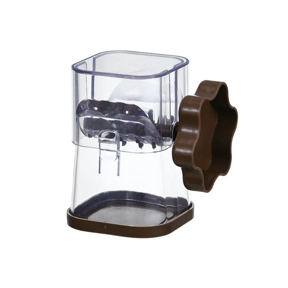 Manual Nut Grinder Portable Hand Crank Walnut Chopper Kitchen Food Crusher – Coffee