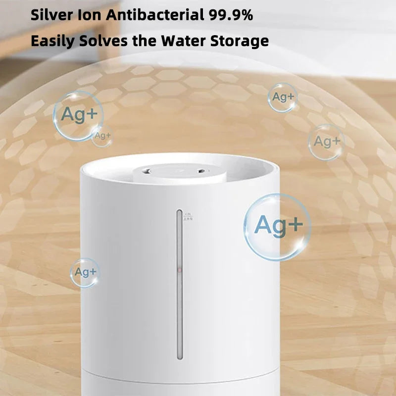 Humidifier Portable 4L Large Capacity Mist Diffuser 300mL/h Low Noise Desktop Air Moisture Control