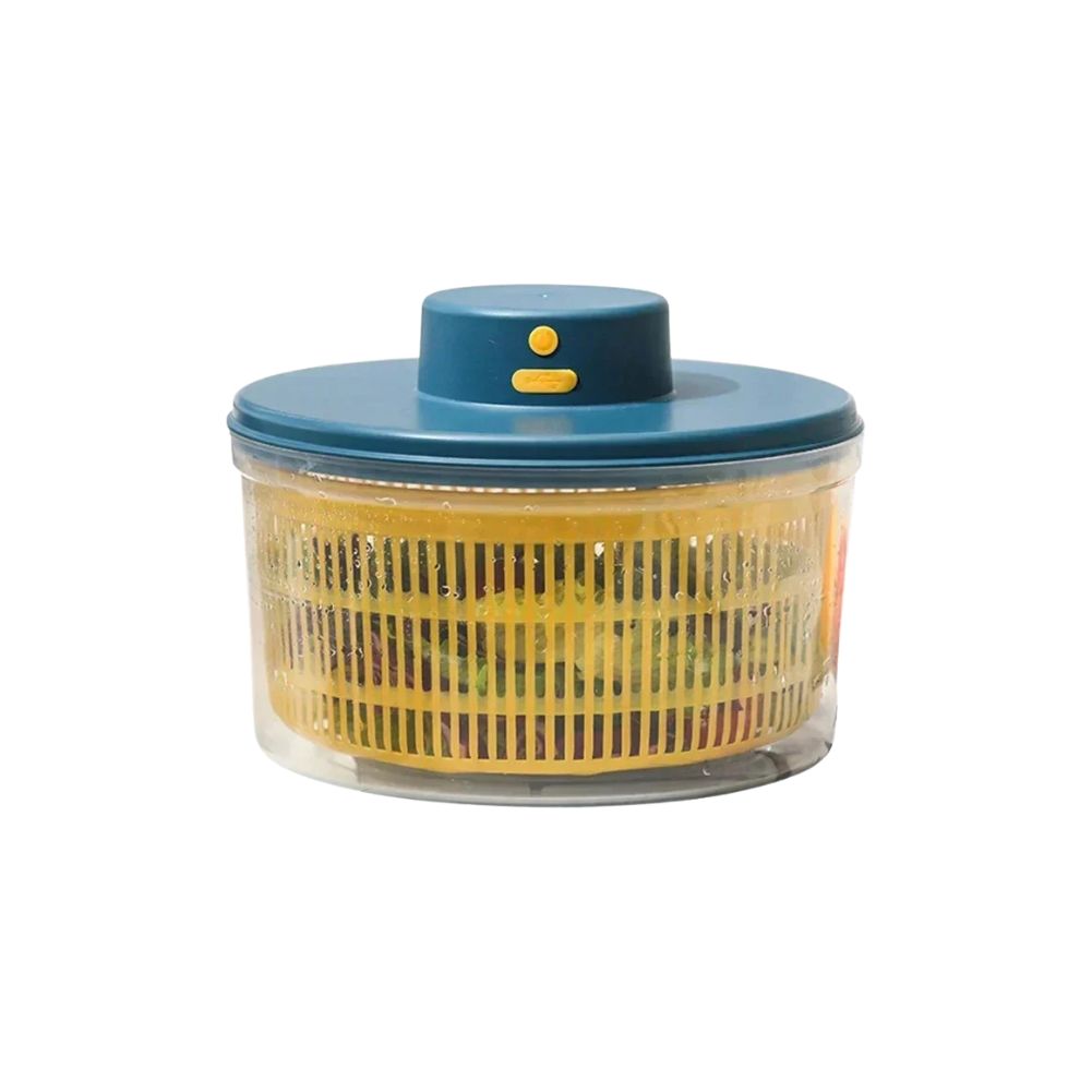 Salad Spinner 3L Rechargeable Vegetable Dryer 1200mAh USB Powered Lettuce Washer with 20W Motor