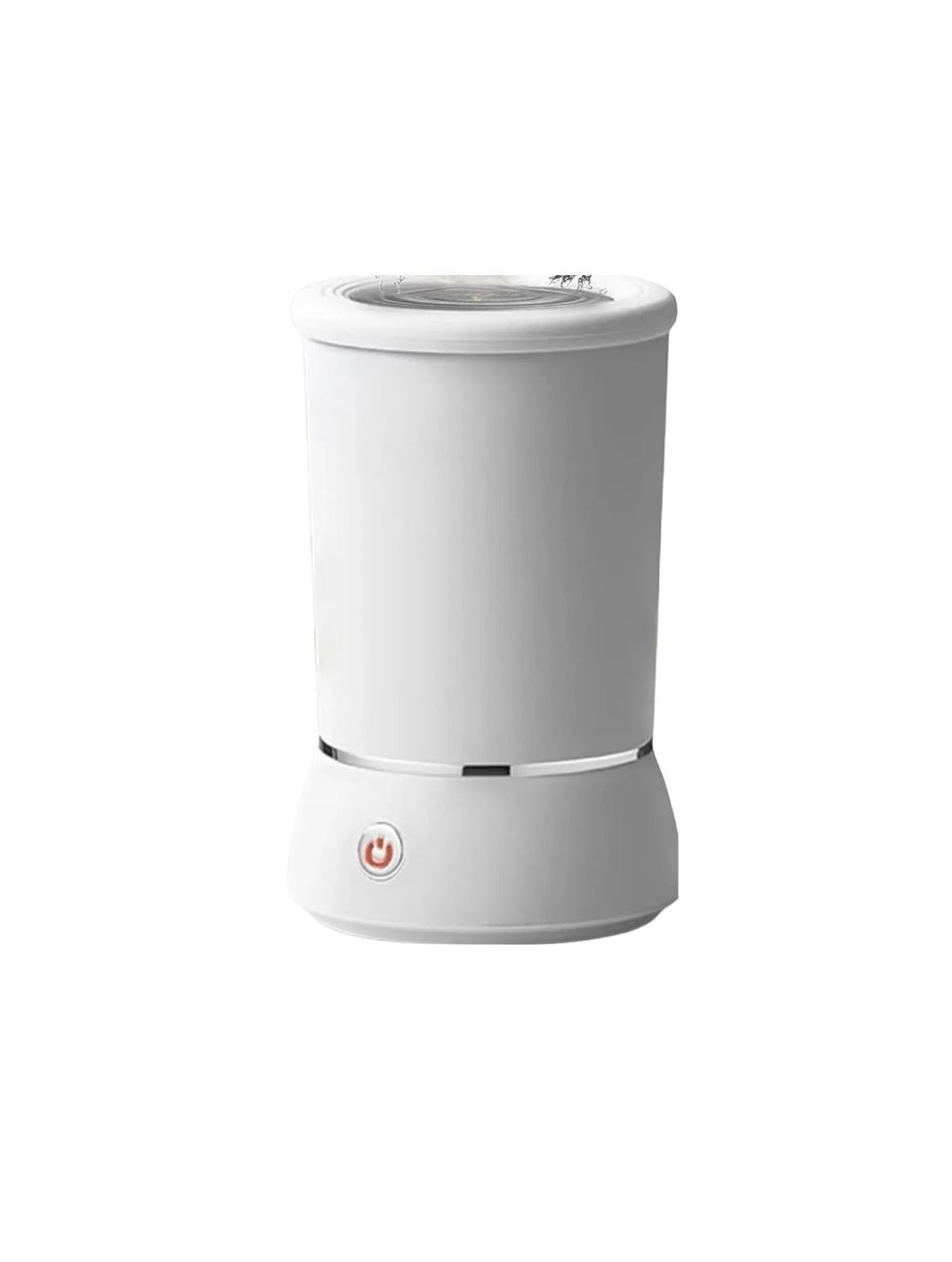 Dog Paw Cleaner 17 cm USB Rechargeable Automatic Washer with 2 Speeds and Removable Brush - White