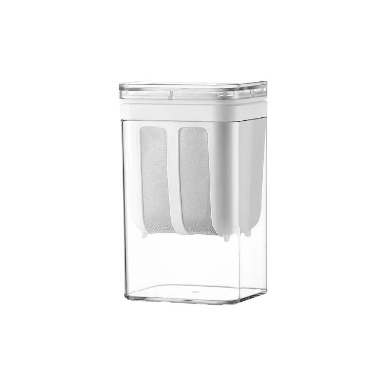 Yoghurt Maker 1.8L Food Strainer with Whey Separation Filter and Clear Storage Container for Kitchen Use