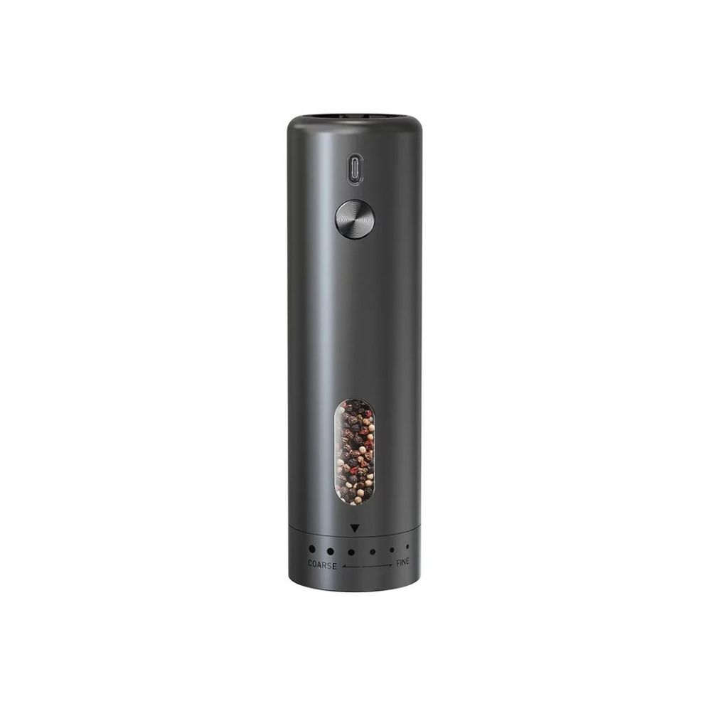 Electric Pepper Mill USB Rechargeable Adjustable Coarseness Automatic Salt and Pepper Dispenser