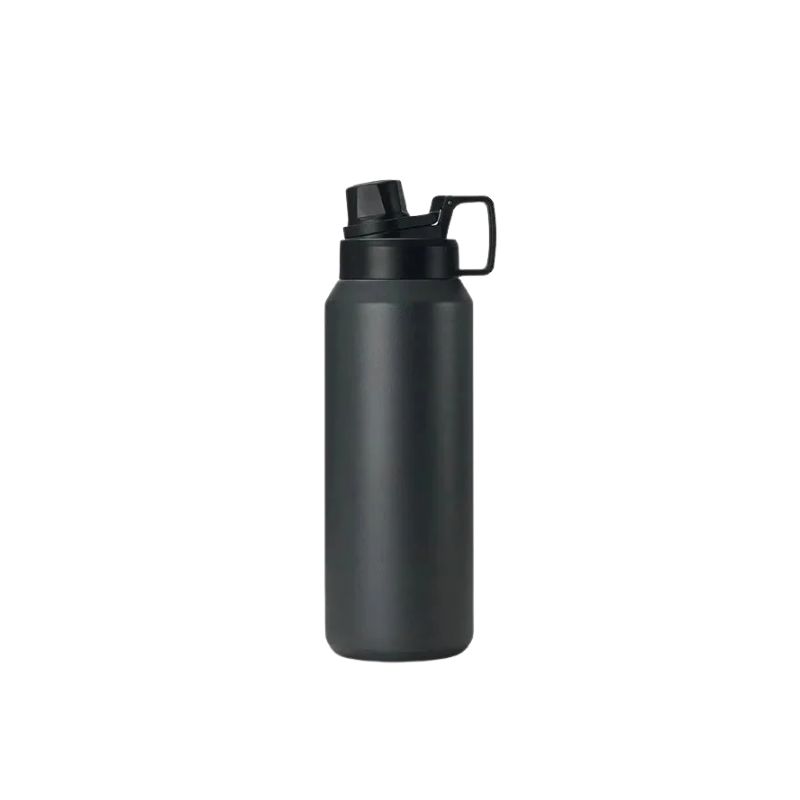 Insulated Water Bottle 1.5L 304 Stainless Steel Thermos Sports Flask - White