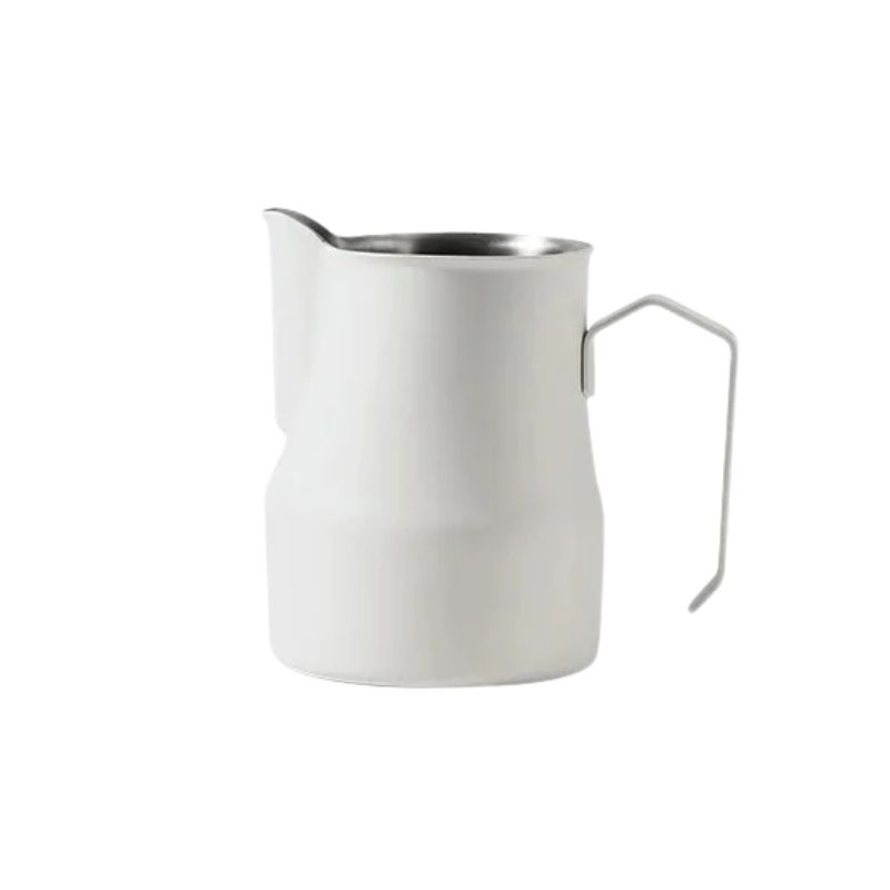Milk Frothing Pitcher 450 mL Stainless Steel Measuring Jug with Pouring Spout for Coffee Preparation