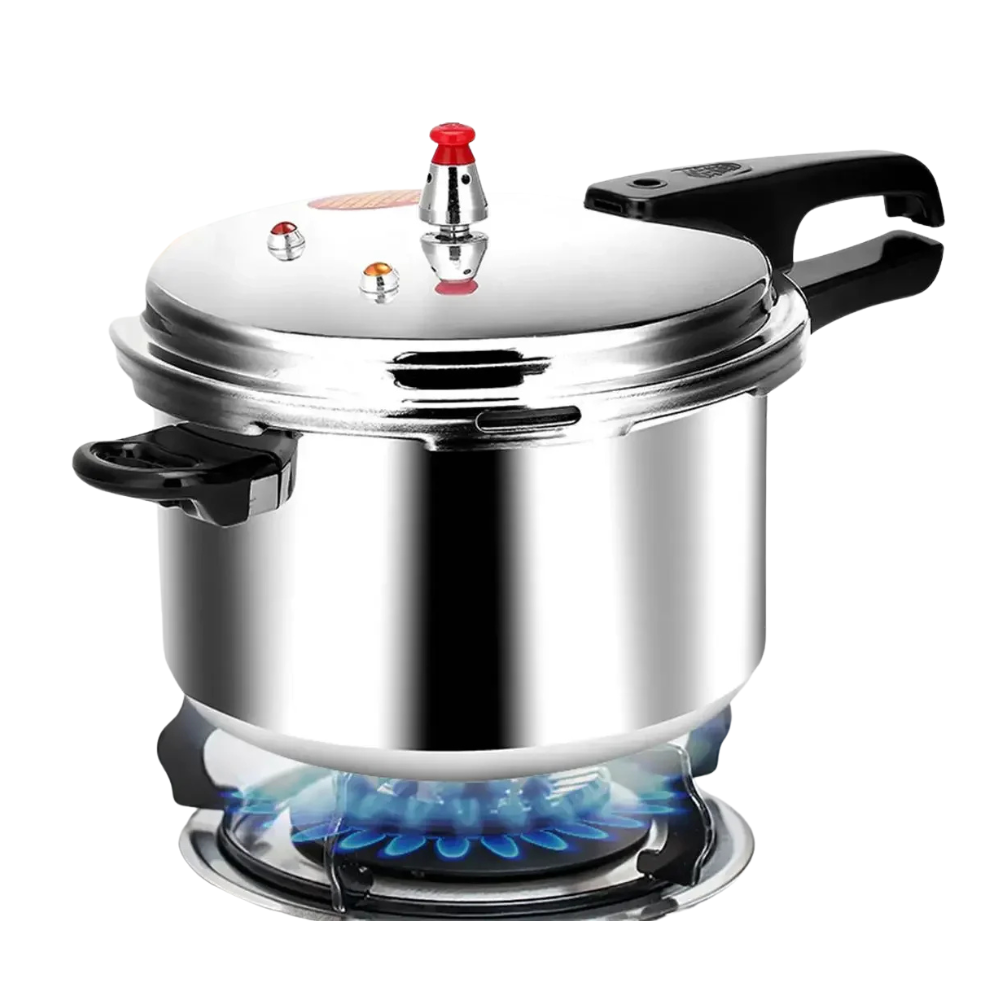 Pressure Cooker 18cm 3L Aluminium Alloy Cooking Pot – Gas Stove Compatible