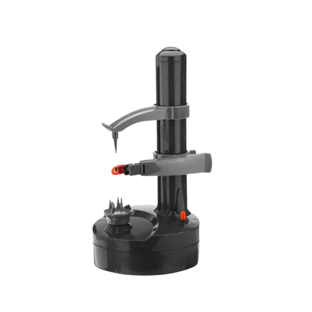 Electric Apple Peeler 28.5cm Automatic Fruit Vegetable Peeler Cutter Slicer - Black