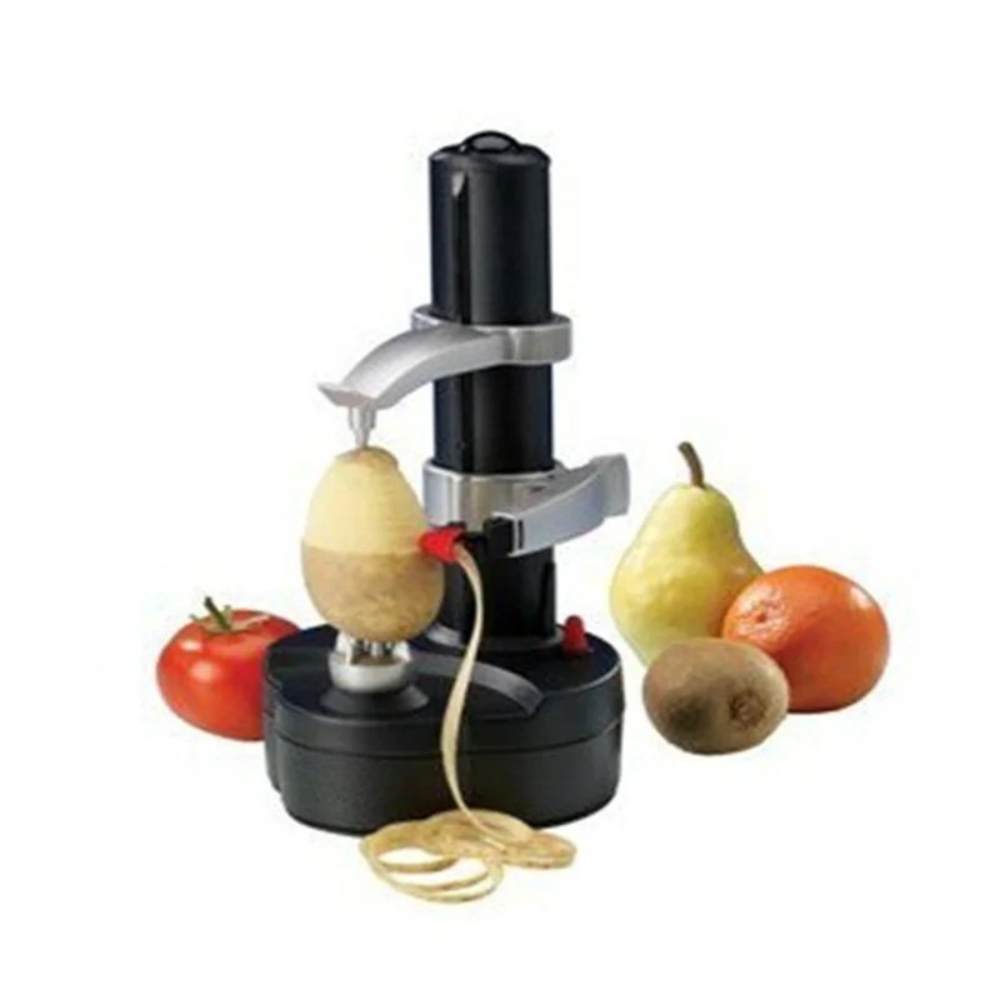 Electric Apple Peeler 28.5cm Automatic Fruit Vegetable Peeler Cutter Slicer - White