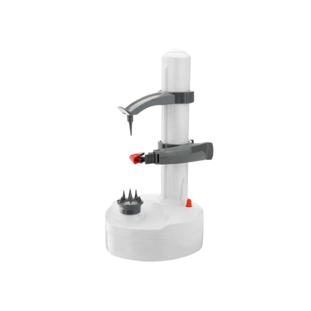 Electric Apple Peeler 28.5cm Automatic Fruit Vegetable Peeler Cutter Slicer - White