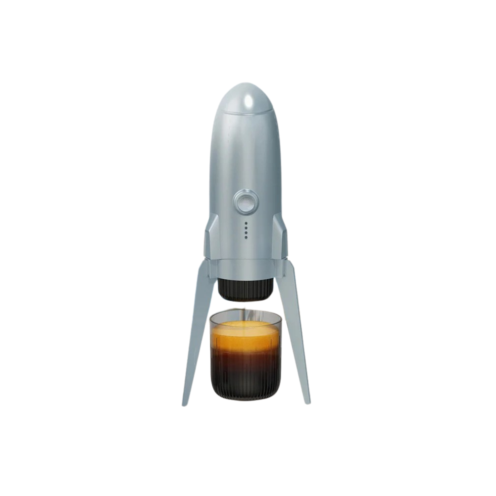 Portable Espresso Coffee Maker 3 in 1 19Bar Automatic Heating Capsule Powder Machine - Champagne
