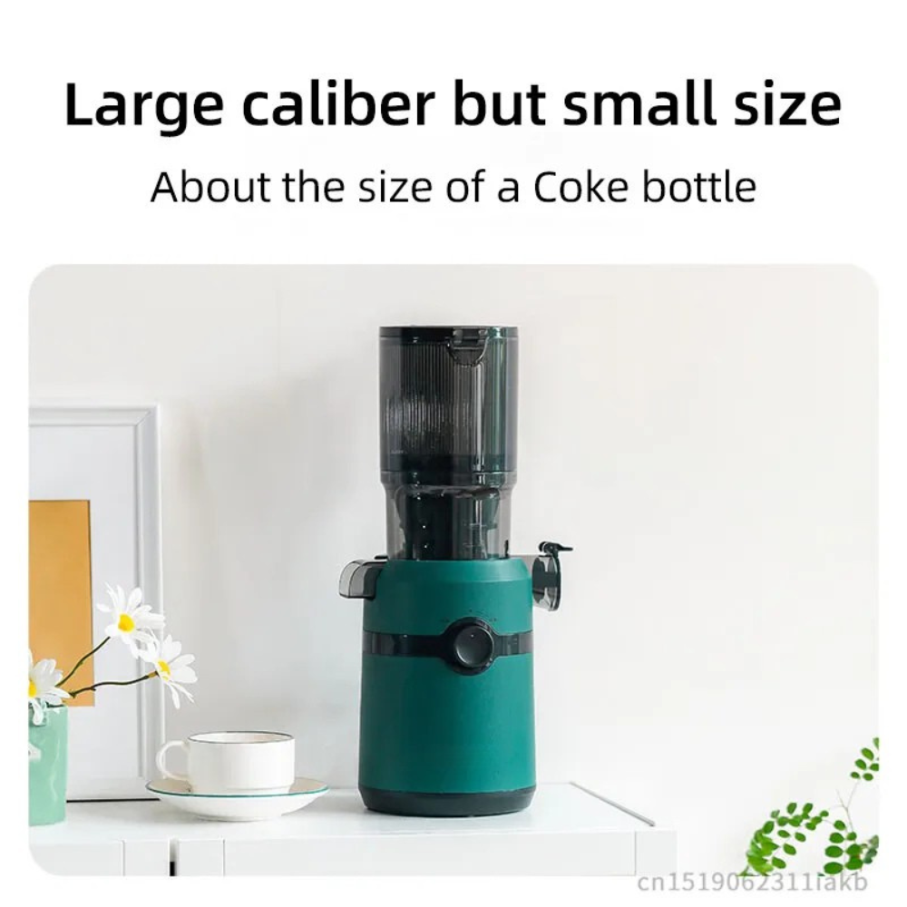 Slow Juicer 200W Large Caliber 10.8cm Automatic Pulp Separation 1L - Grey
