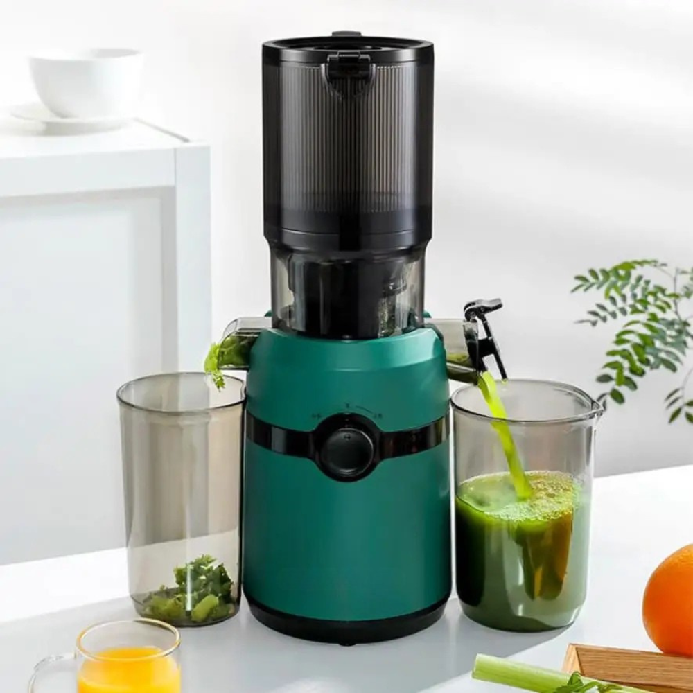 Slow Juicer 200W Large Caliber 10.8cm Automatic Pulp Separation 1L - Grey
