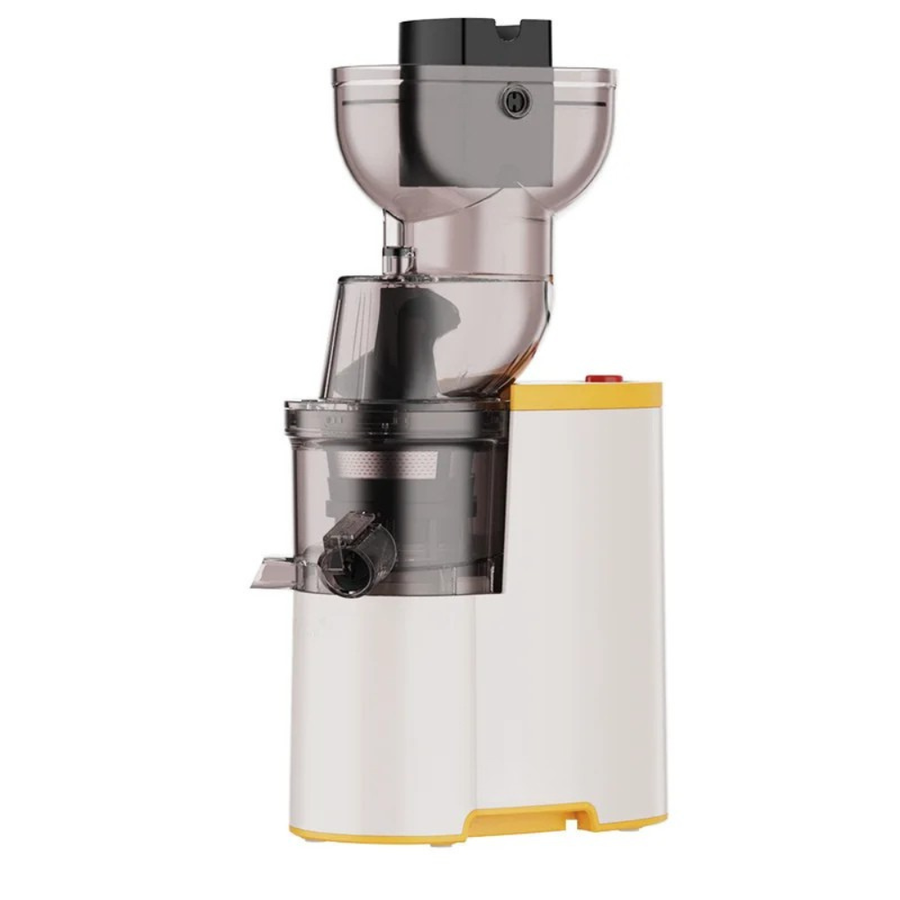 Slow Juicer 150W Large Caliber Juice Extractor with Pulp Separation - Orange