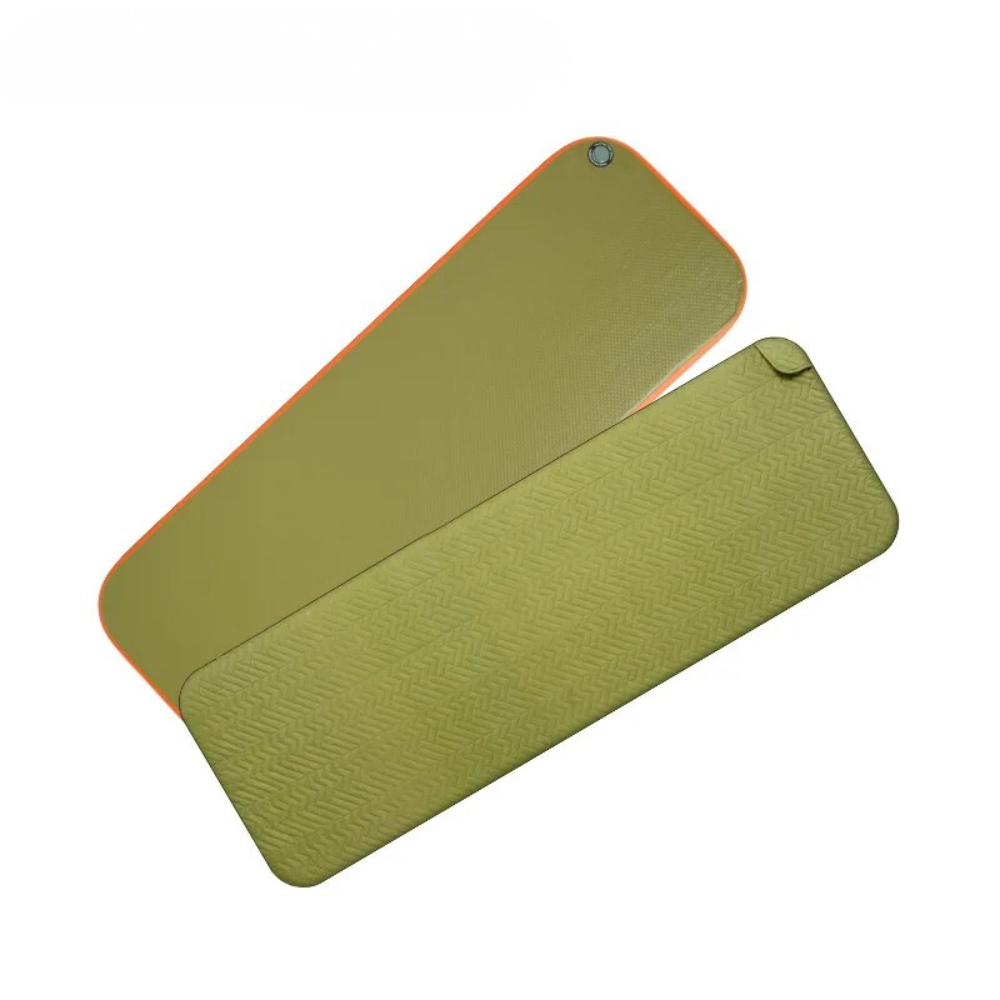 Camping Air Mattress Inflatable TPU Sleeping Pad Ultralight Portable - Green