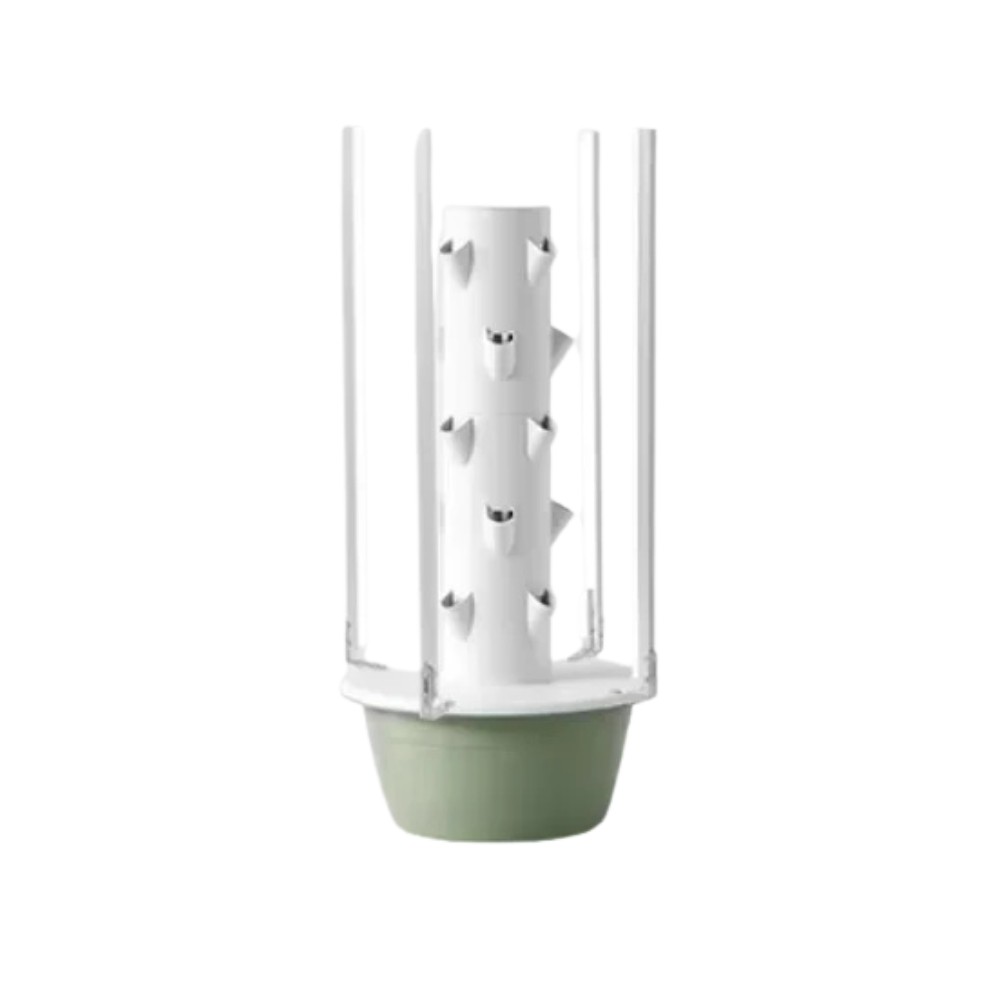 Hydroponic Tower 5 Layer Vertical Planting System with LED Grow Light