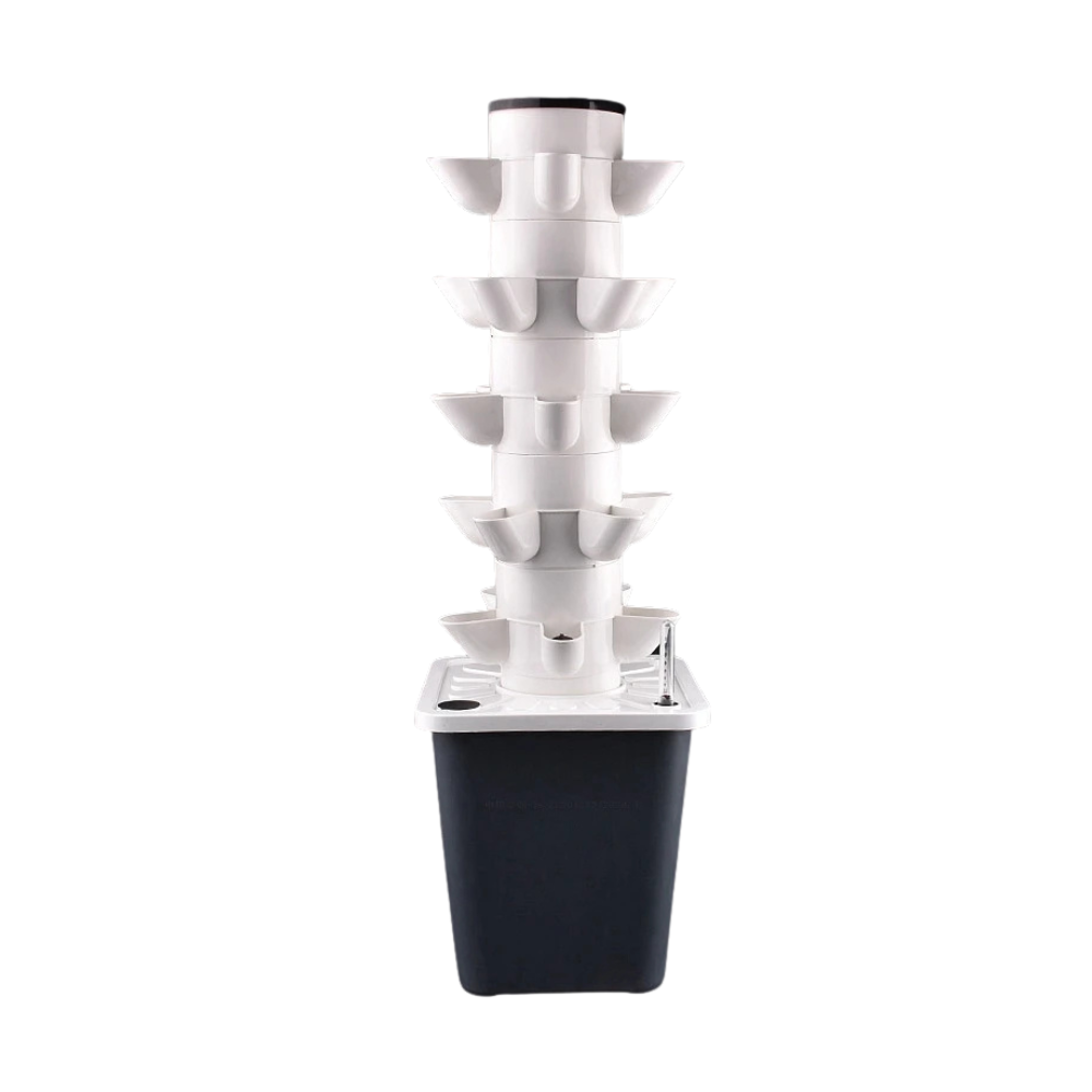 Hydroponic Growing System 5 Tier Vertical Planter 5 Hole Plant Tower