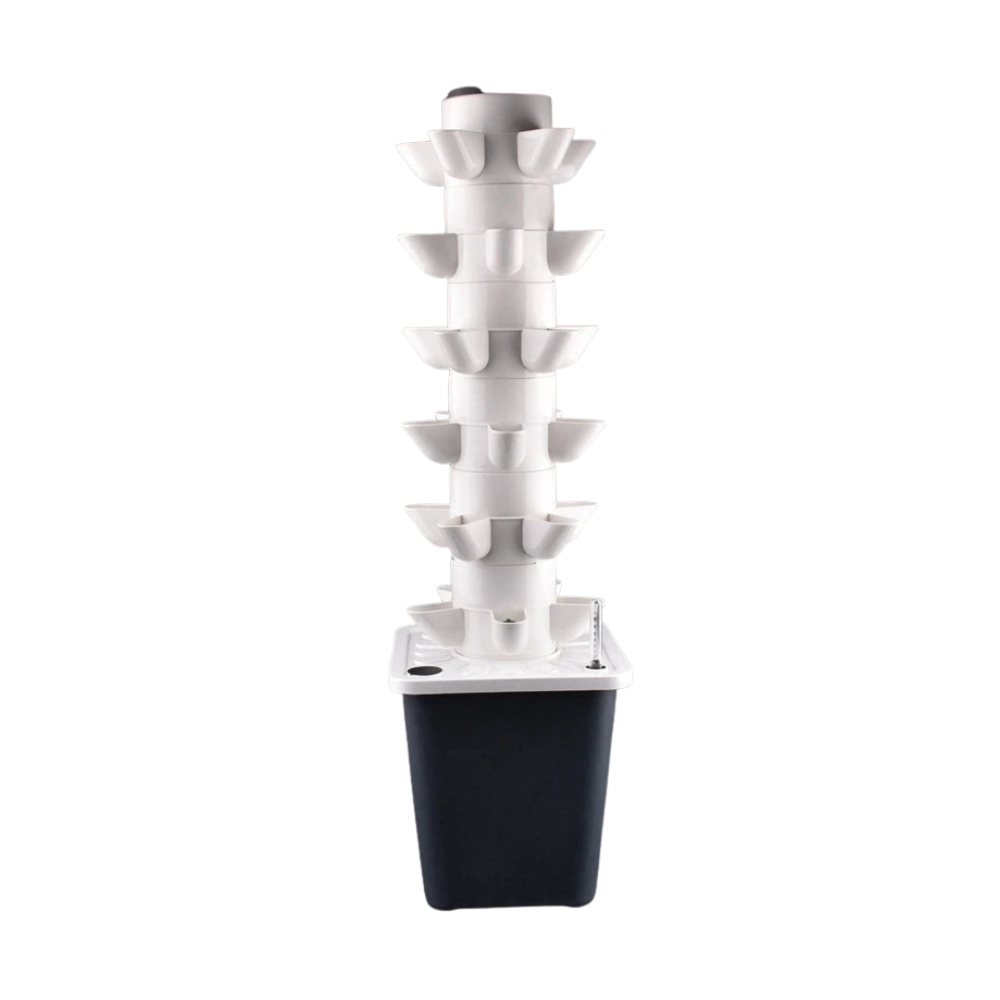Hydroponic Growing System 6 Tier Vertical Planter 5 Hole Plant Tower