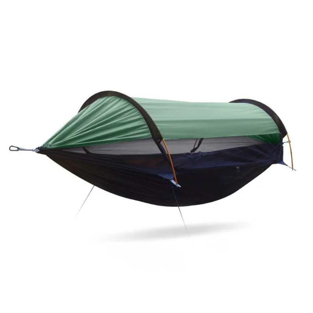 Camping Hammock Double Person Portable Outdoor Hammock with Mesh - Green