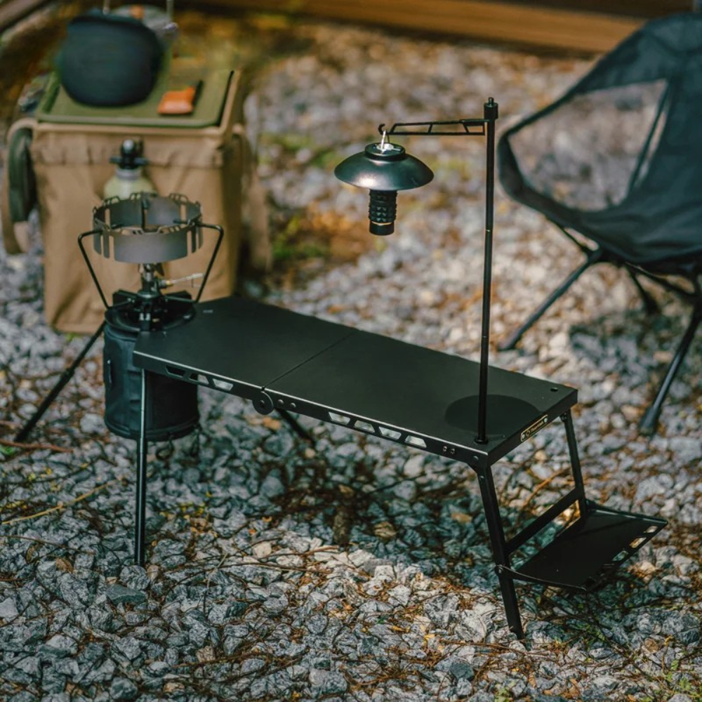 Camping Folding Table Aluminum Alloy Lightweight Portable Outdoor Table - Green