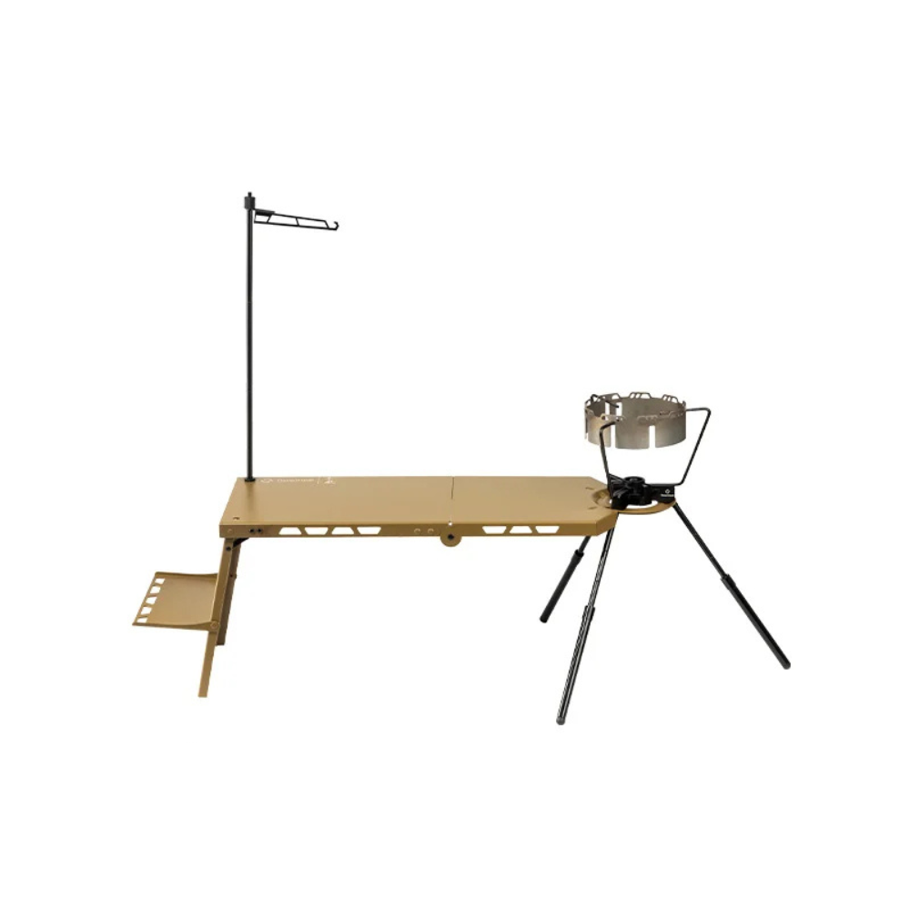 Camping Folding Table Aluminum Alloy Lightweight Portable Outdoor Table - Sand