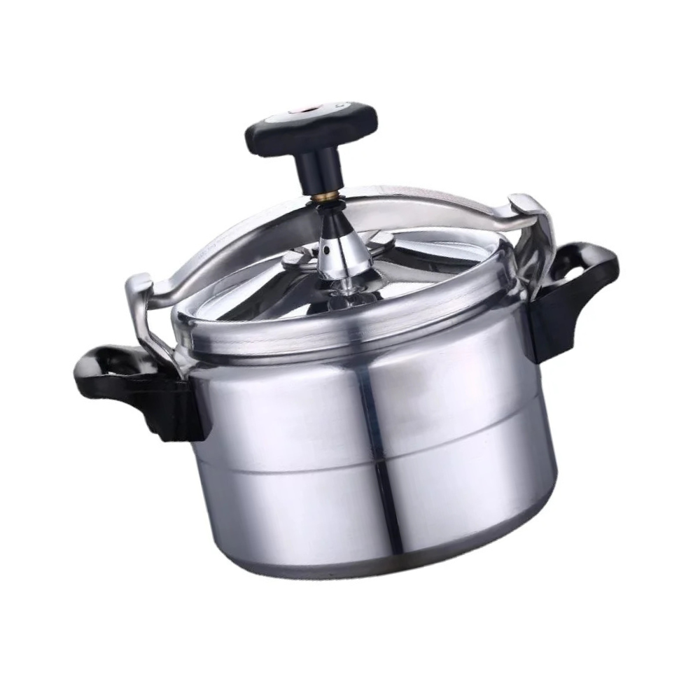 Pressure Cooker 20cm 4L Dual Use Heavy Duty Aluminum Alloy Induction Compatible